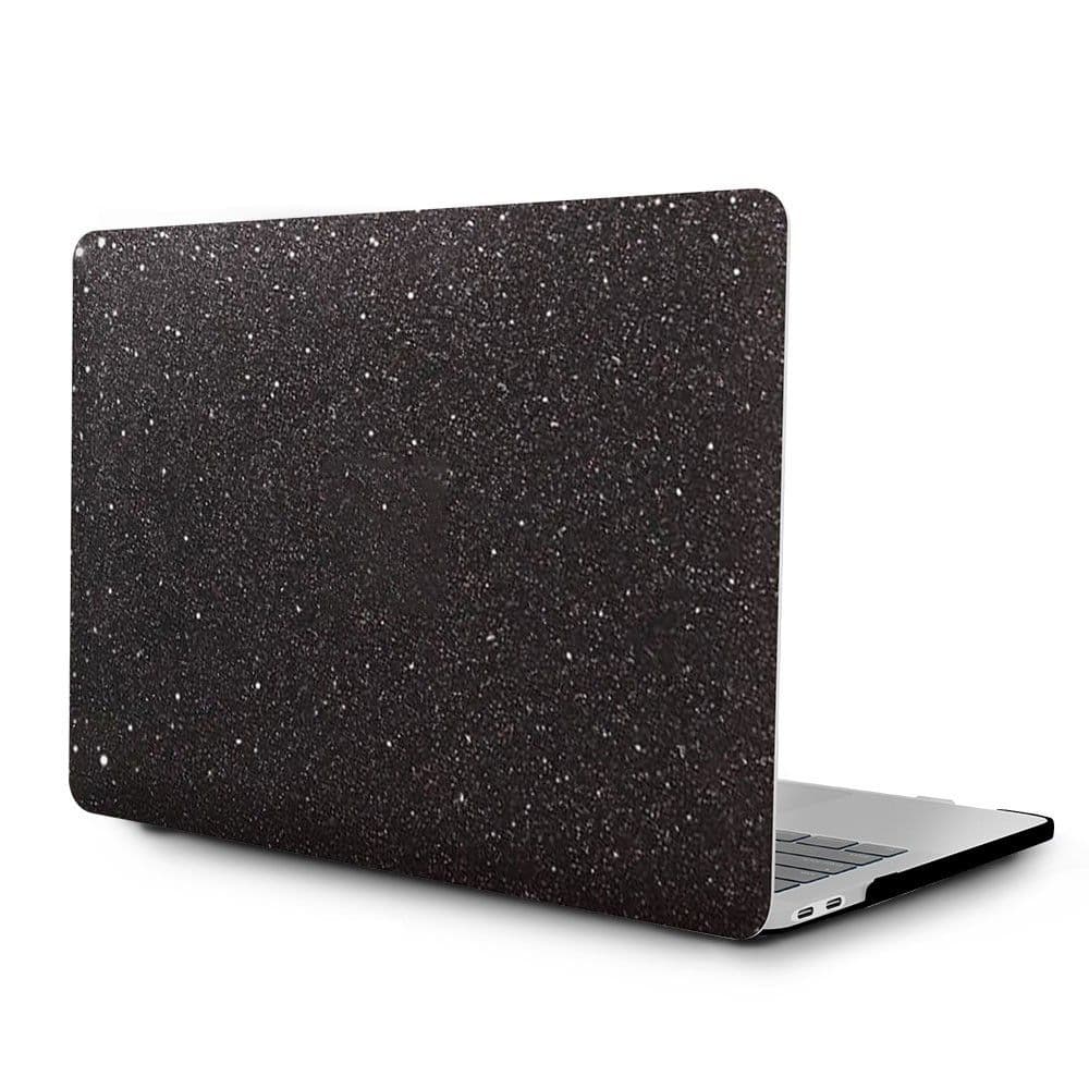 Trolsk Deksel Hardt Glitrende (MacBook Air 13 (2018-2019)) - Svart