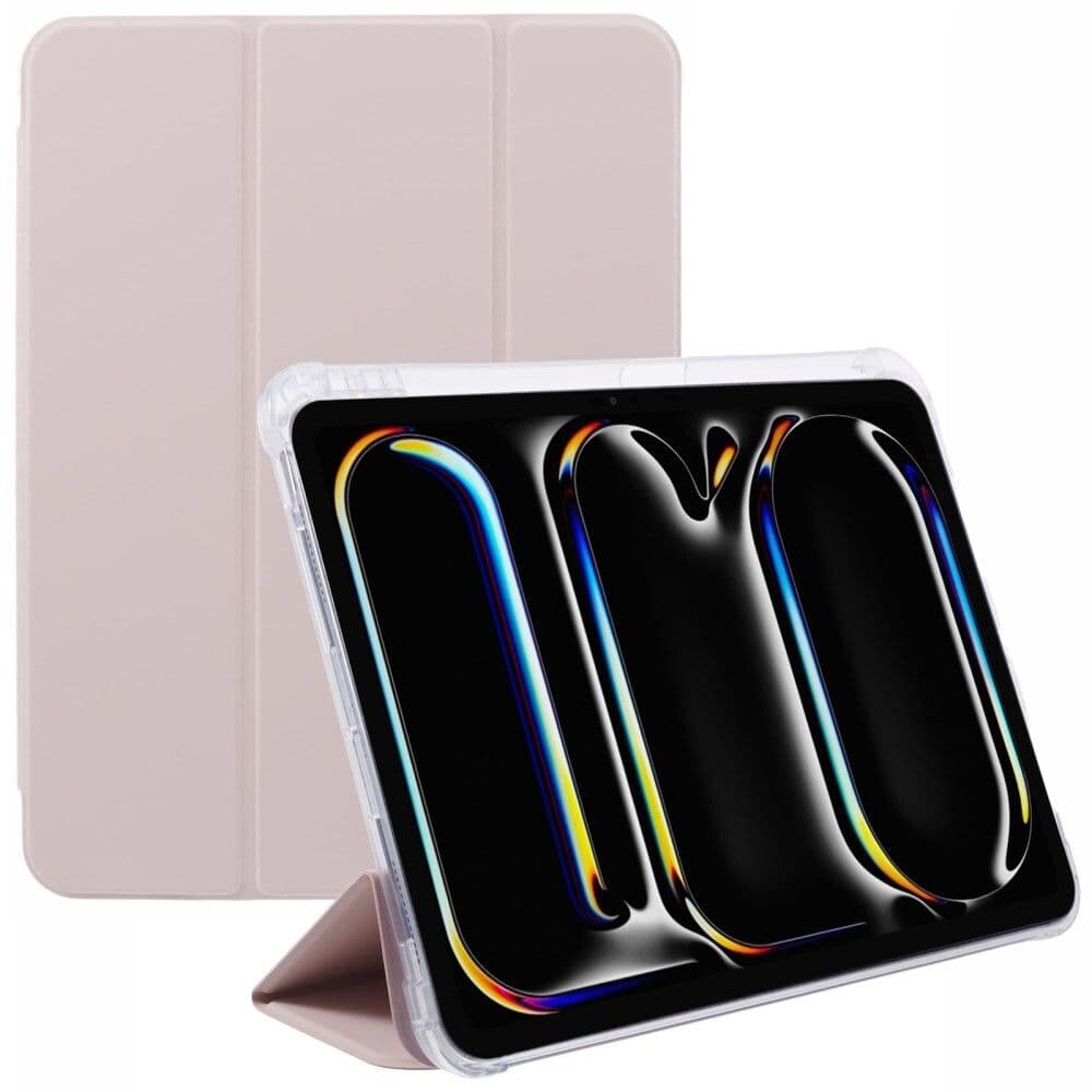 Trolsk Deksel med Stativfunksjon Tynn (iPad Pro 13 (2024-2025)) - Rosa