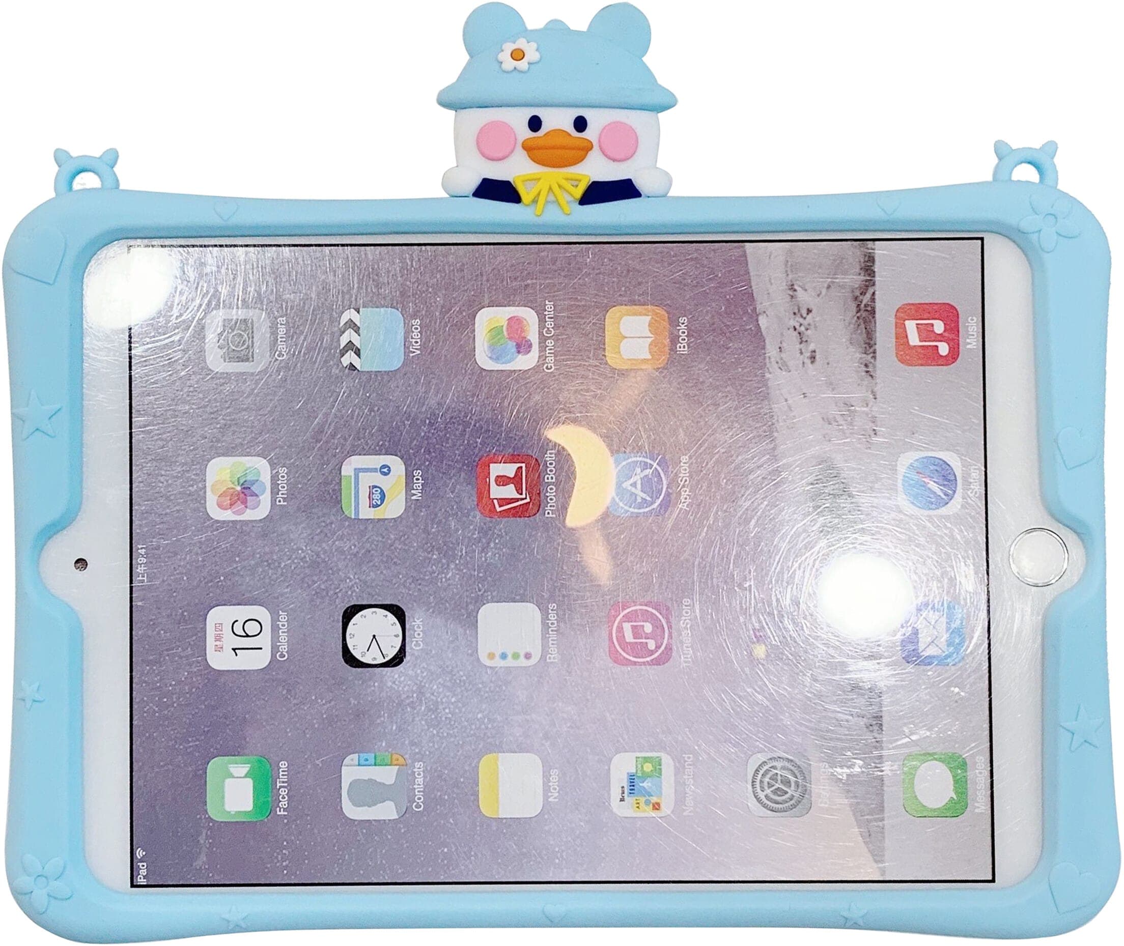 Trolsk Barnedeksel med Reim - And (iPad Pro 11)