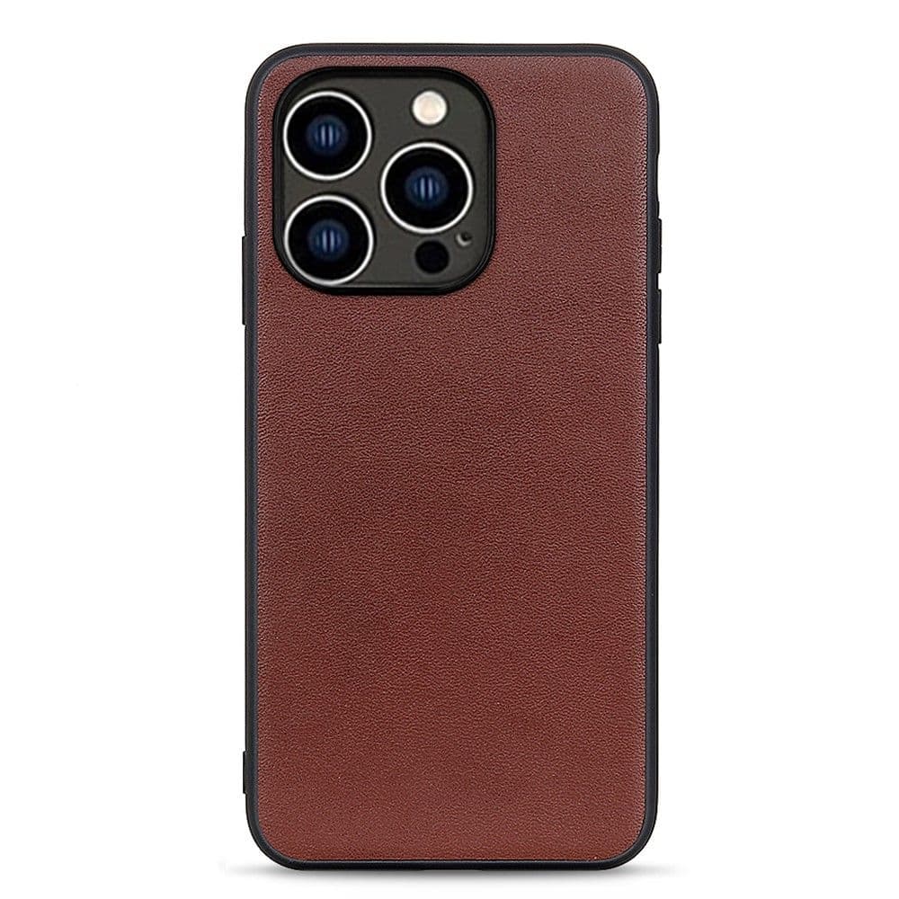 Trolsk Mobildeksel Skinn (iPhone 15 Pro) - Brun