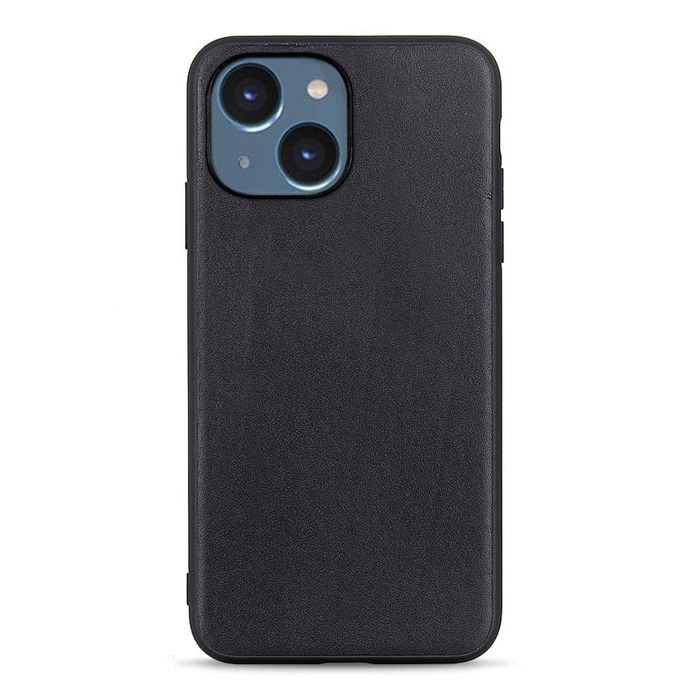 Trolsk Mobildeksel Skinn (iPhone 15) - Svart