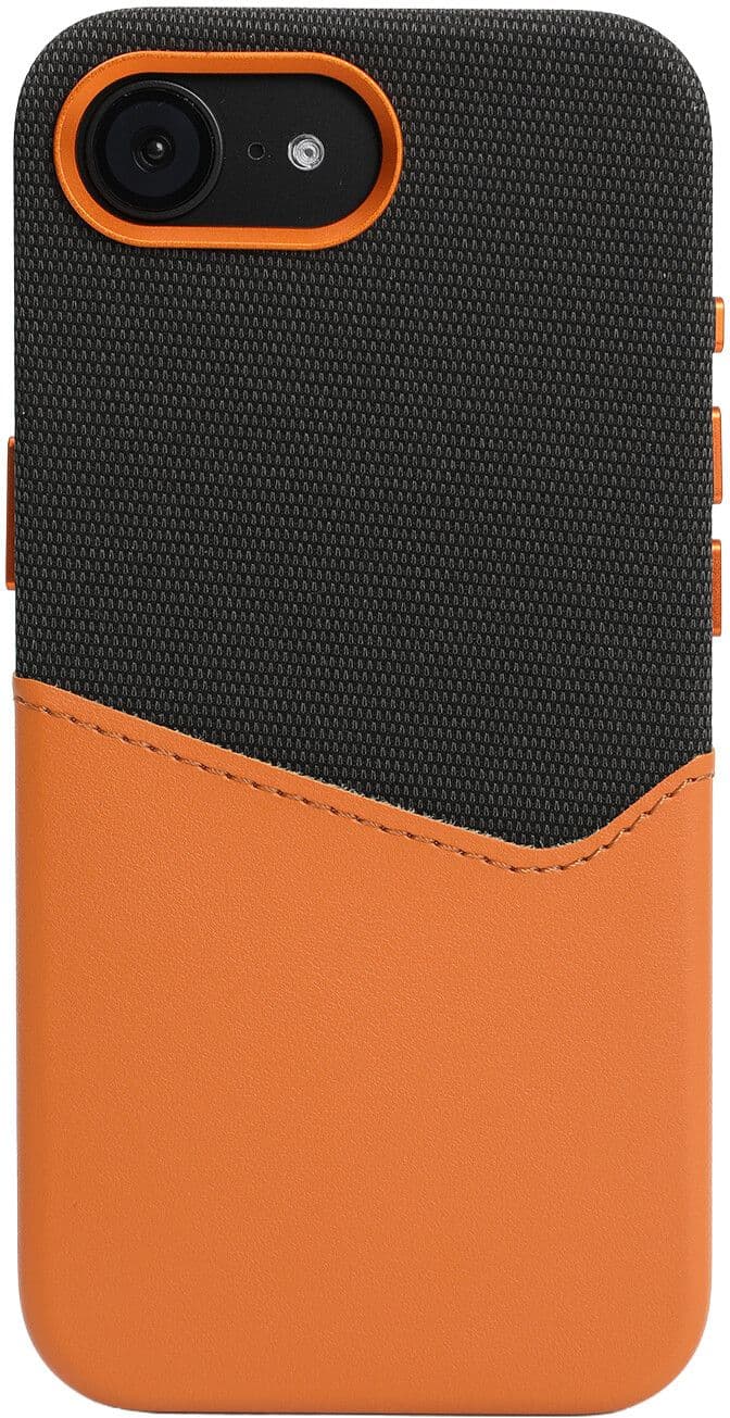 Trolsk Mobildeksel med MagSafe og Kortlomme (iPhone 17e/16e) - Oransje