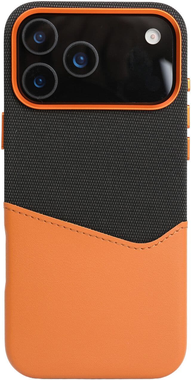 Trolsk Mobildeksel med MagSafe og Kortlomme (iPhone 17 Pro/18 Pro) - Oransje