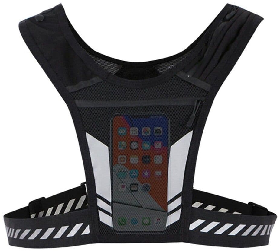 Trolsk Refleksvest for Løping med Lomme for Telefon