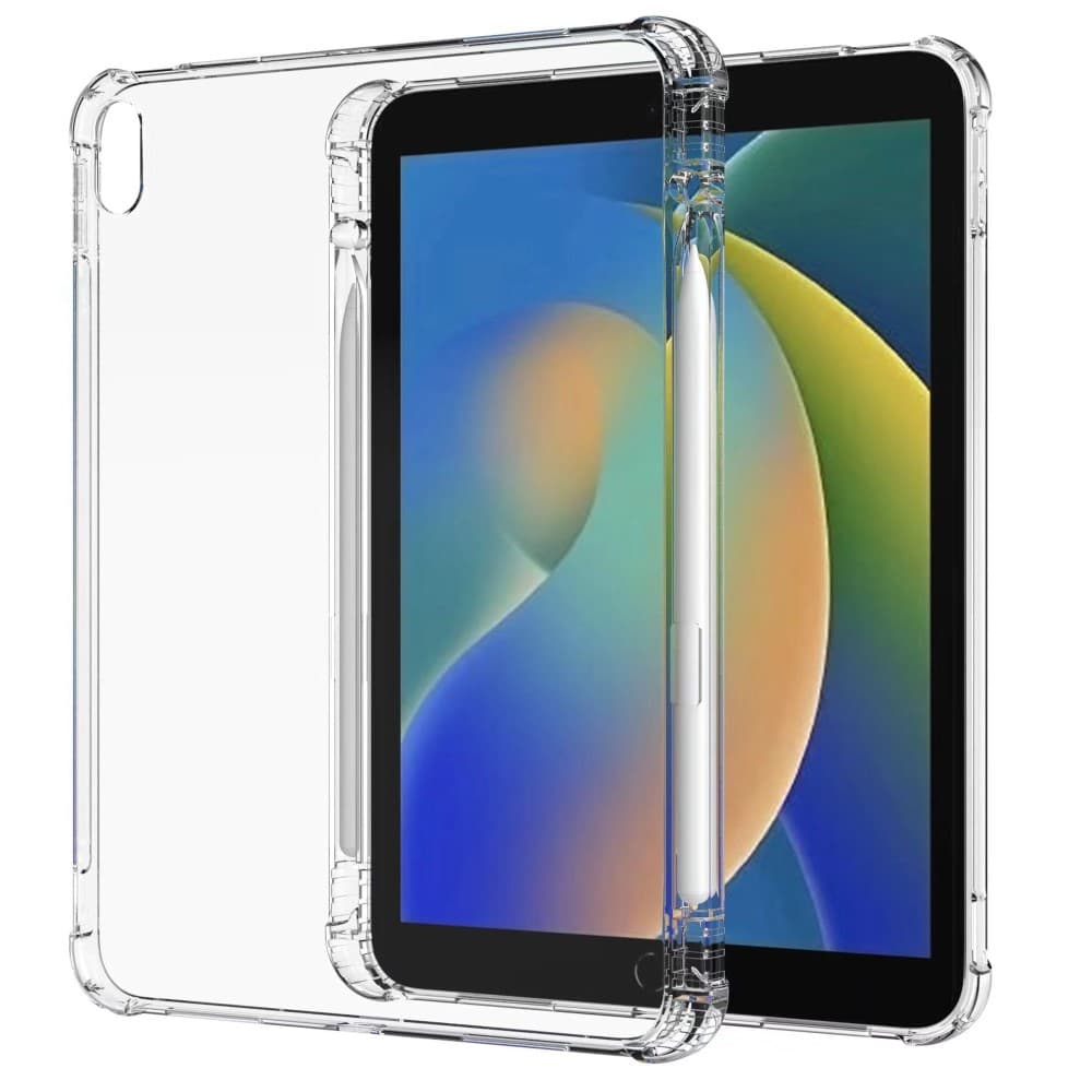 Trolsk Deksel med Forsterkede Hjørner Gjennomsiktig (iPad 11/iPad 10,9 (2022))