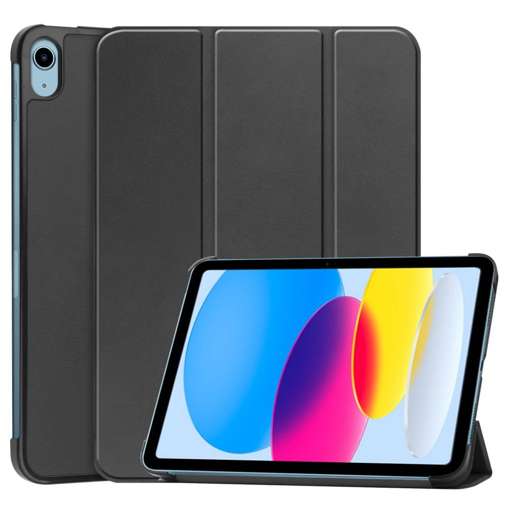 Trolsk Deksel med Stativfunksjon (iPad 11/iPad 10,9 (2022)) - Svart