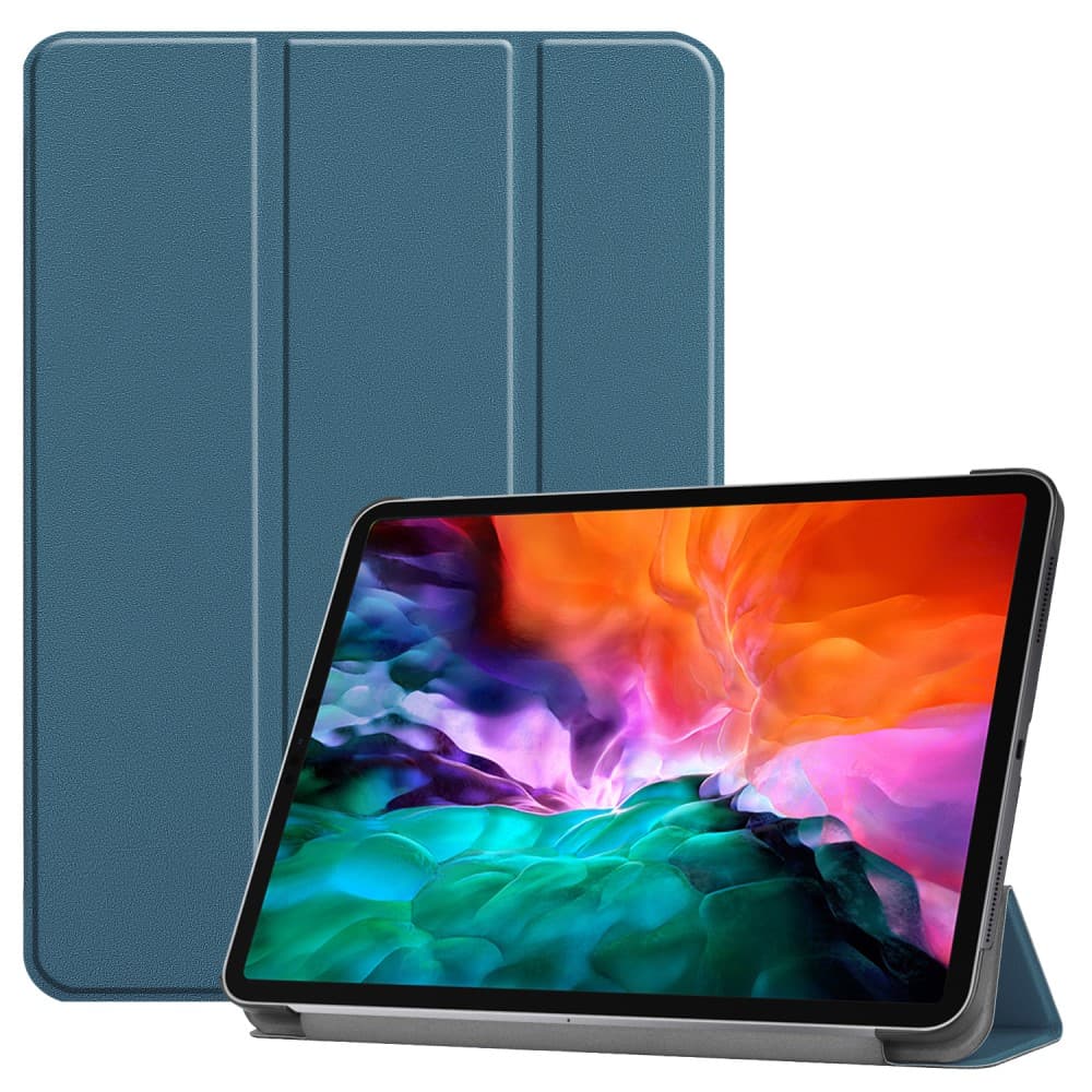 Trolsk Deksel med Stativfunksjon (iPad Pro 12,9 (2021)) - Grønn