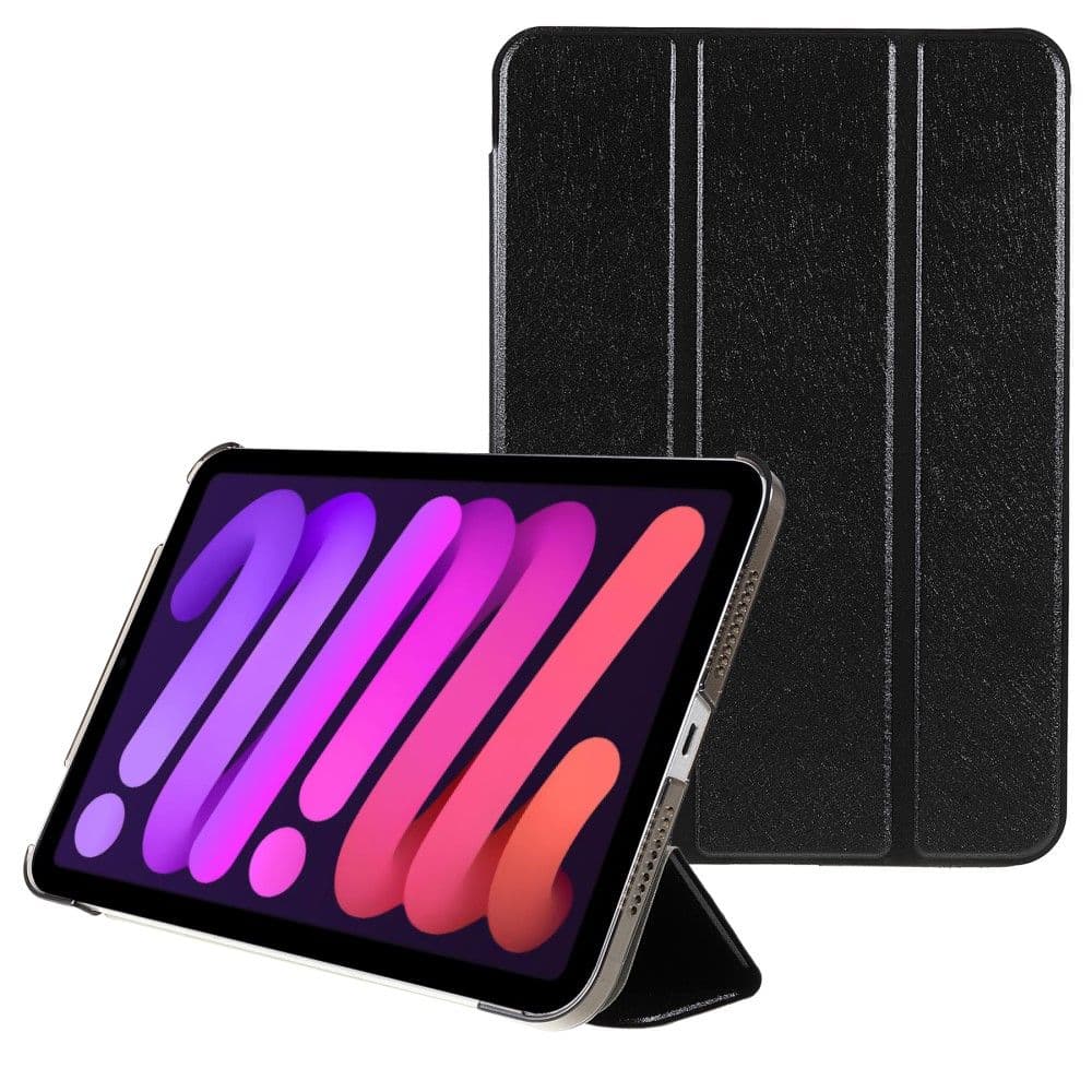 Trolsk Deksel Svart med Stativfunksjon (iPad mini 7/6)