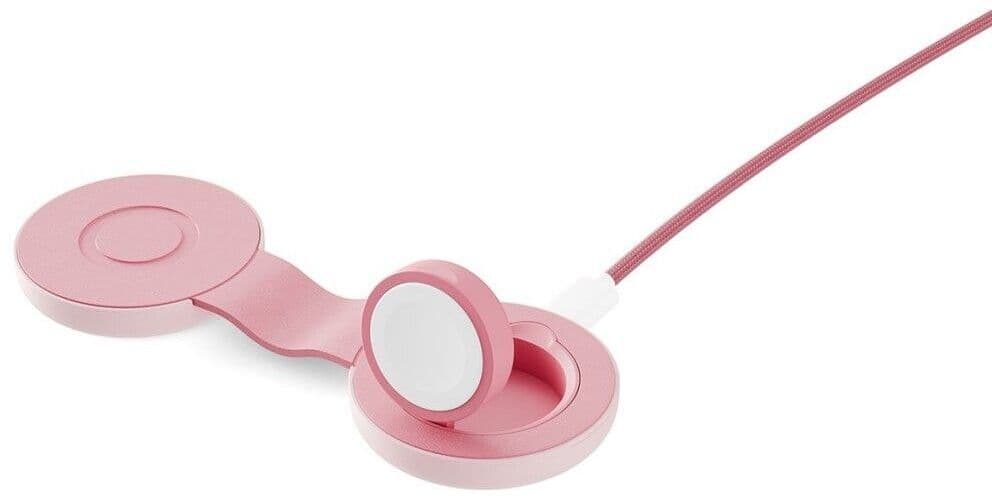 Twelve South ButterFly SE 2-i-1 MagSafe-lader - Rosa
