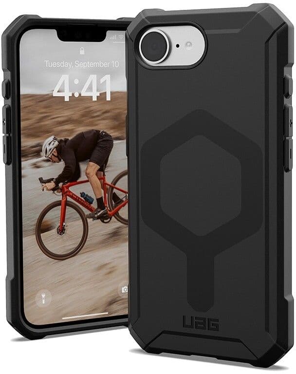 UAG Essential Armor MagSafe (iPhone 17e/16e) - Svart