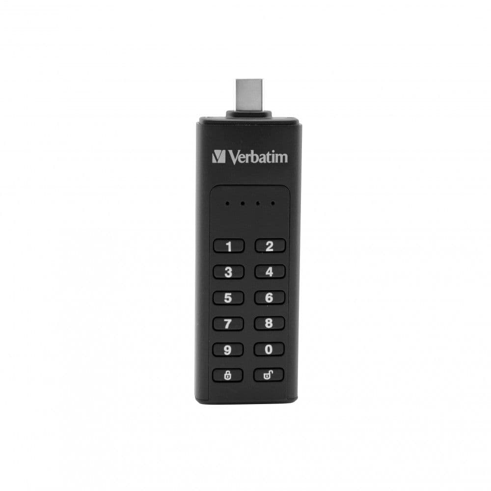 Verbatim USB-C 3.0 Keypad Secure Drive - 64GB