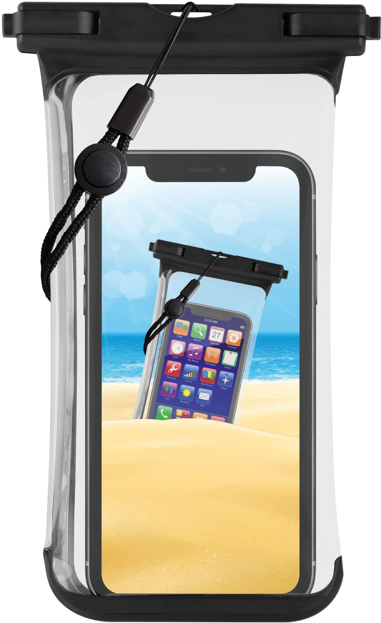 Vivanco Beach Bag (iPhone) - Svart