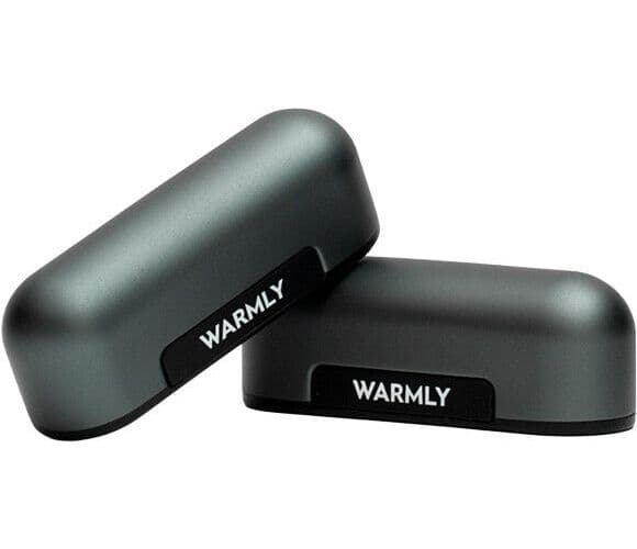 Warmly Pro Håndvarmende Powerbank 2x5000mAh - Grå