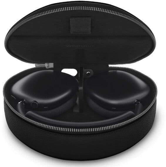 Woolnut Leather Case (AirPods Max) - Svart
