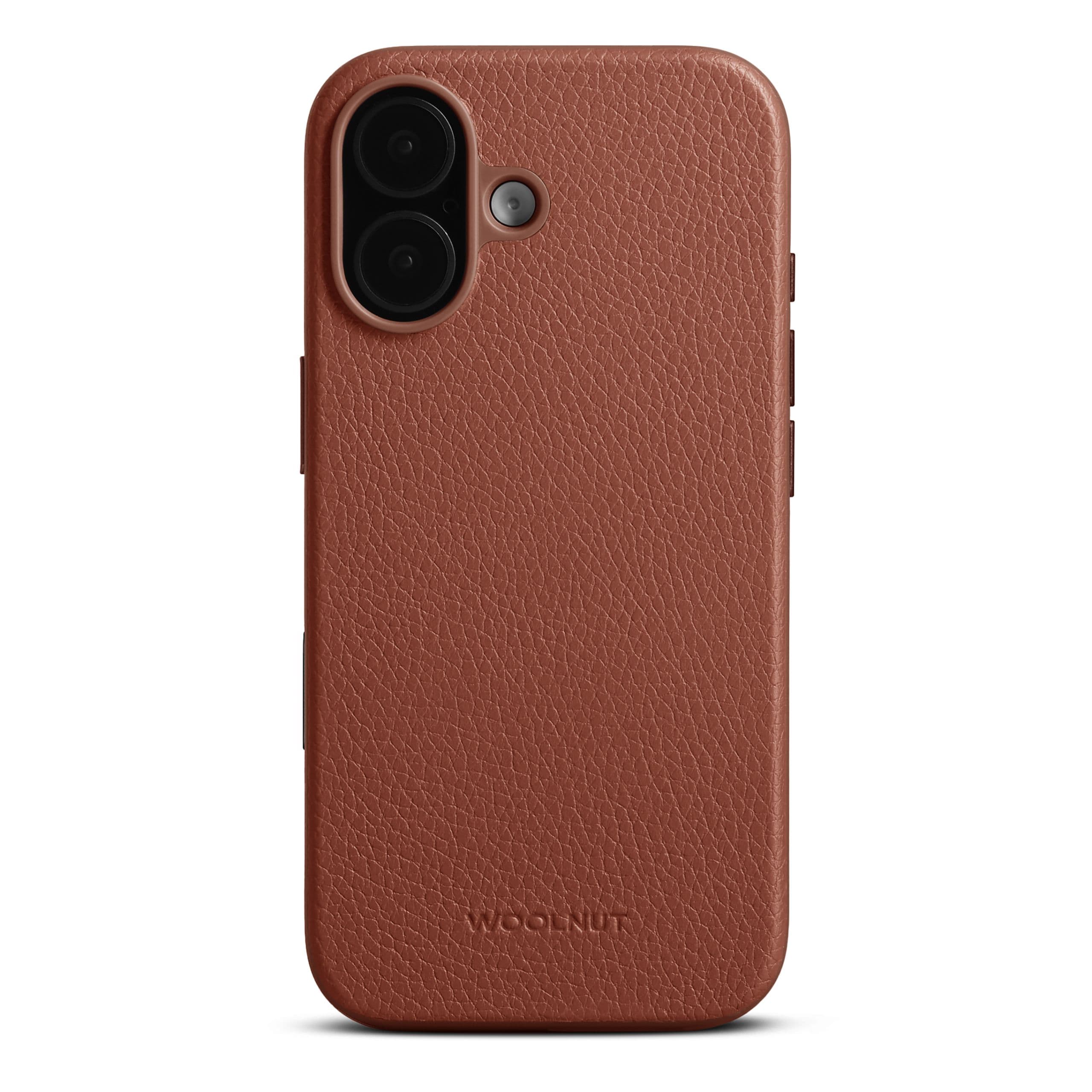 Woolnut Leather Case (iPhone 17) - Brun