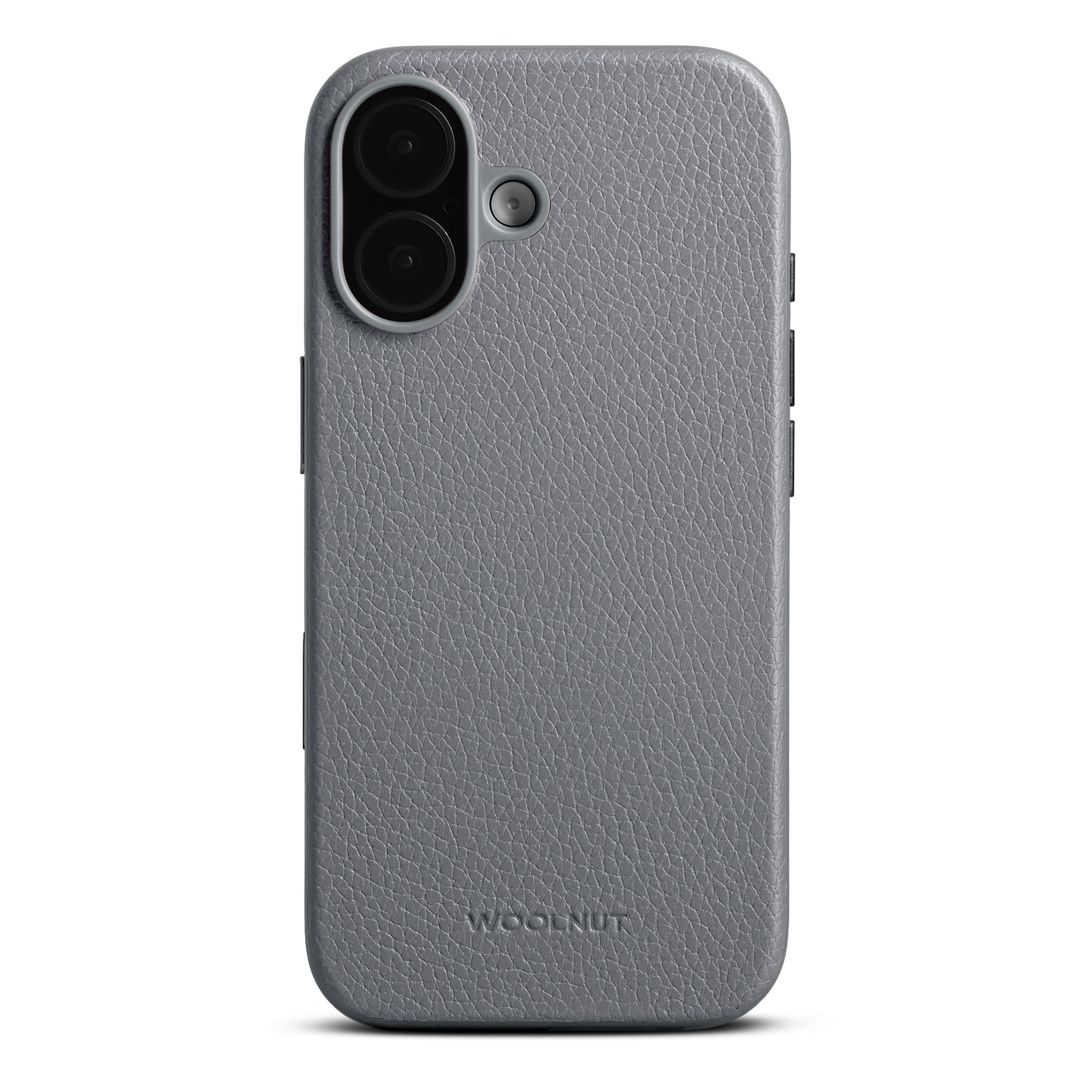 Woolnut Leather Case (iPhone 17) - Grå