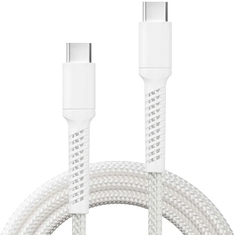 X2O LongLife 100W USB-C to USB-C Cable - Vit 3 meter