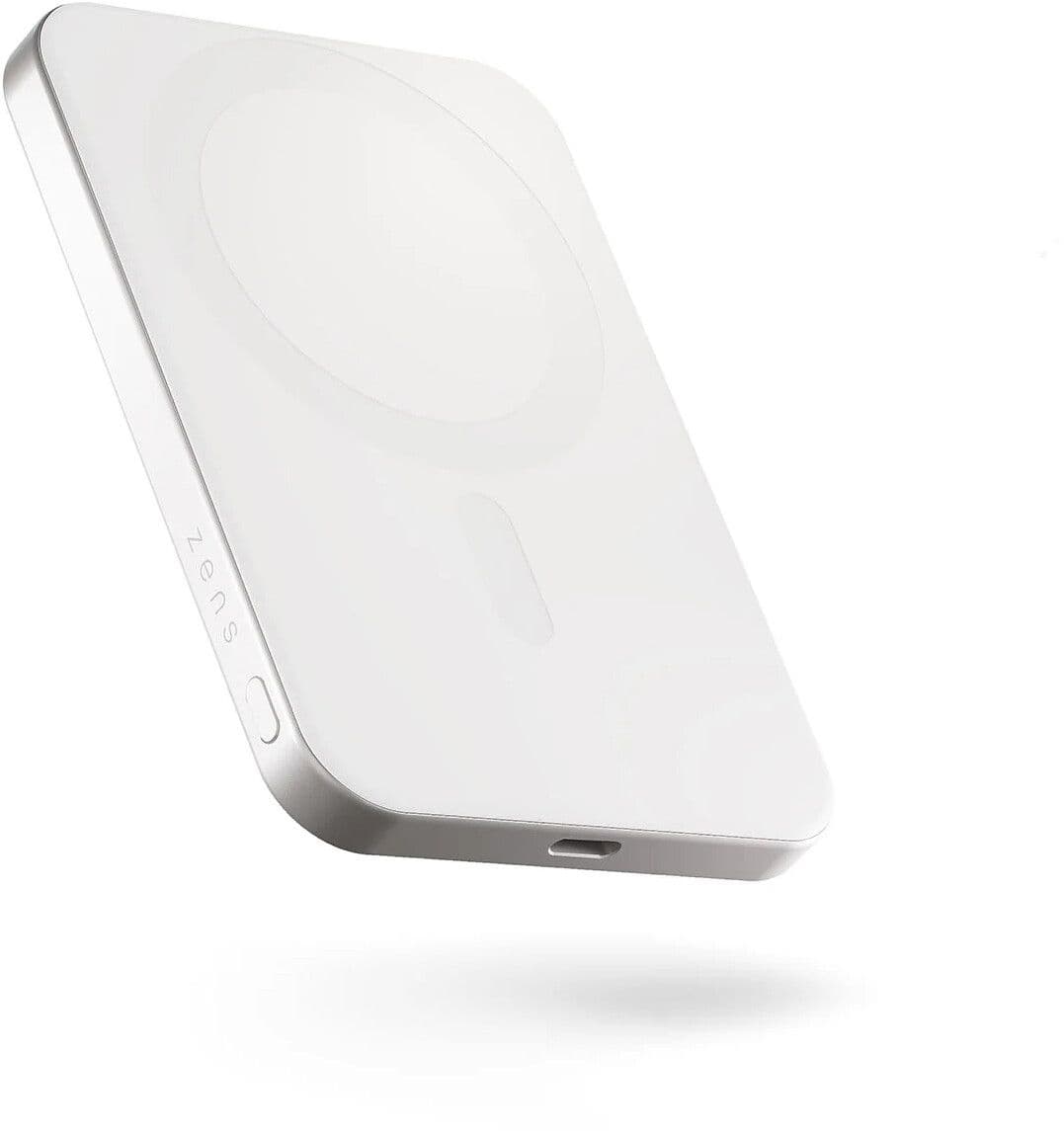 Zens Powerbank slim qi2 5000 mAh (Pro 1) - Hvit