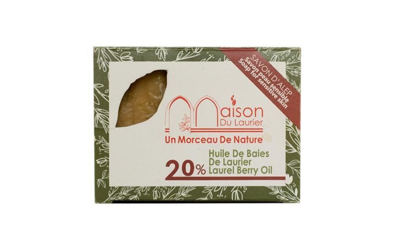 Savon D'Alep 200gr 20% Huile de baie de laurier - Savon unique