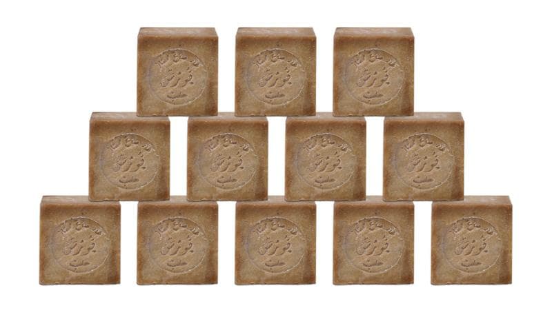 Aleppo soap 200gr 12% laurel berry oil ZERO WASTE - Lot de 12