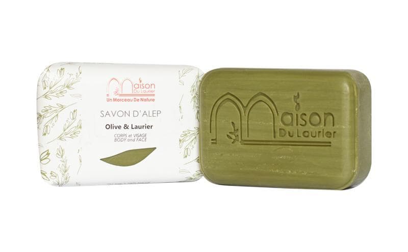 Aleppo Soap Molded 100g Olive & Laurel in packs of 6 and 12 - Set of 12