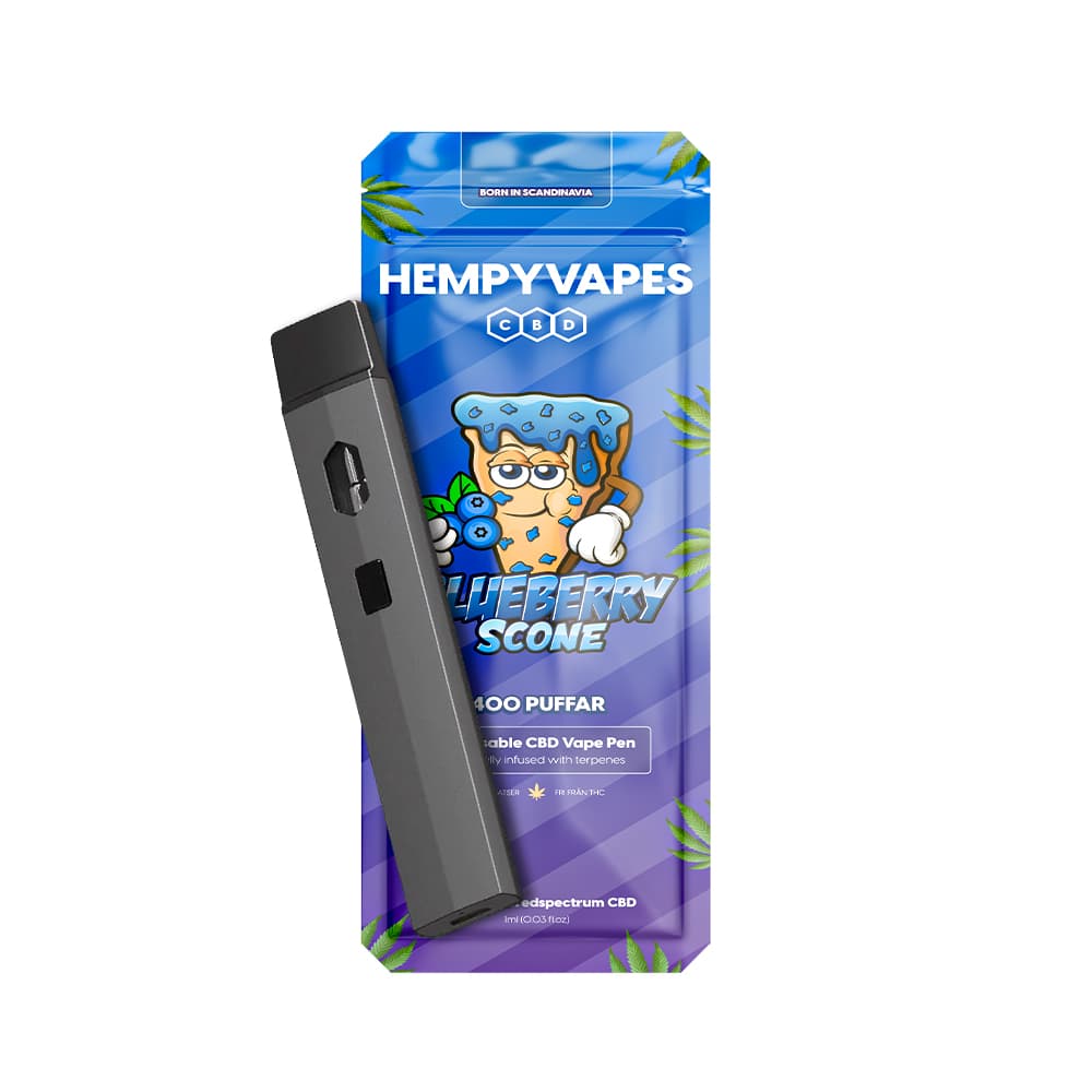 Blueberry Scone – 1ml Engangsvape