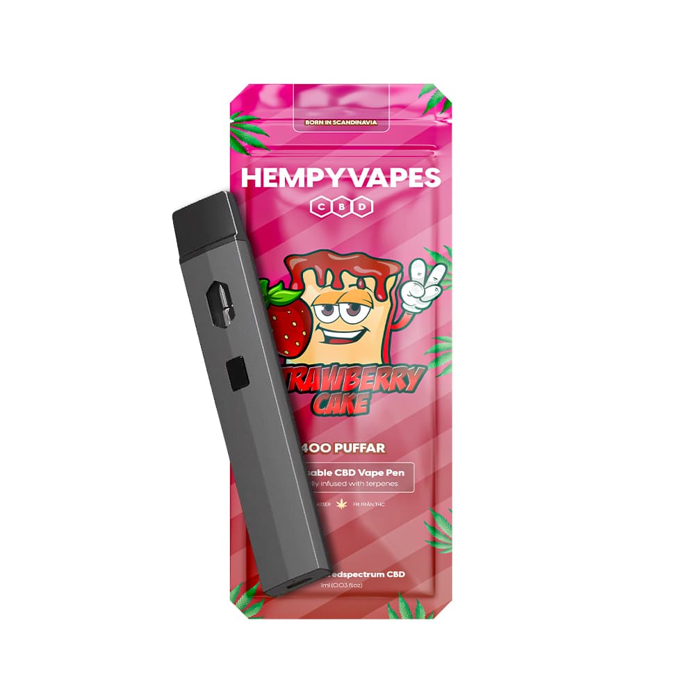 Strawberry Cake – 1ml Engangsvape