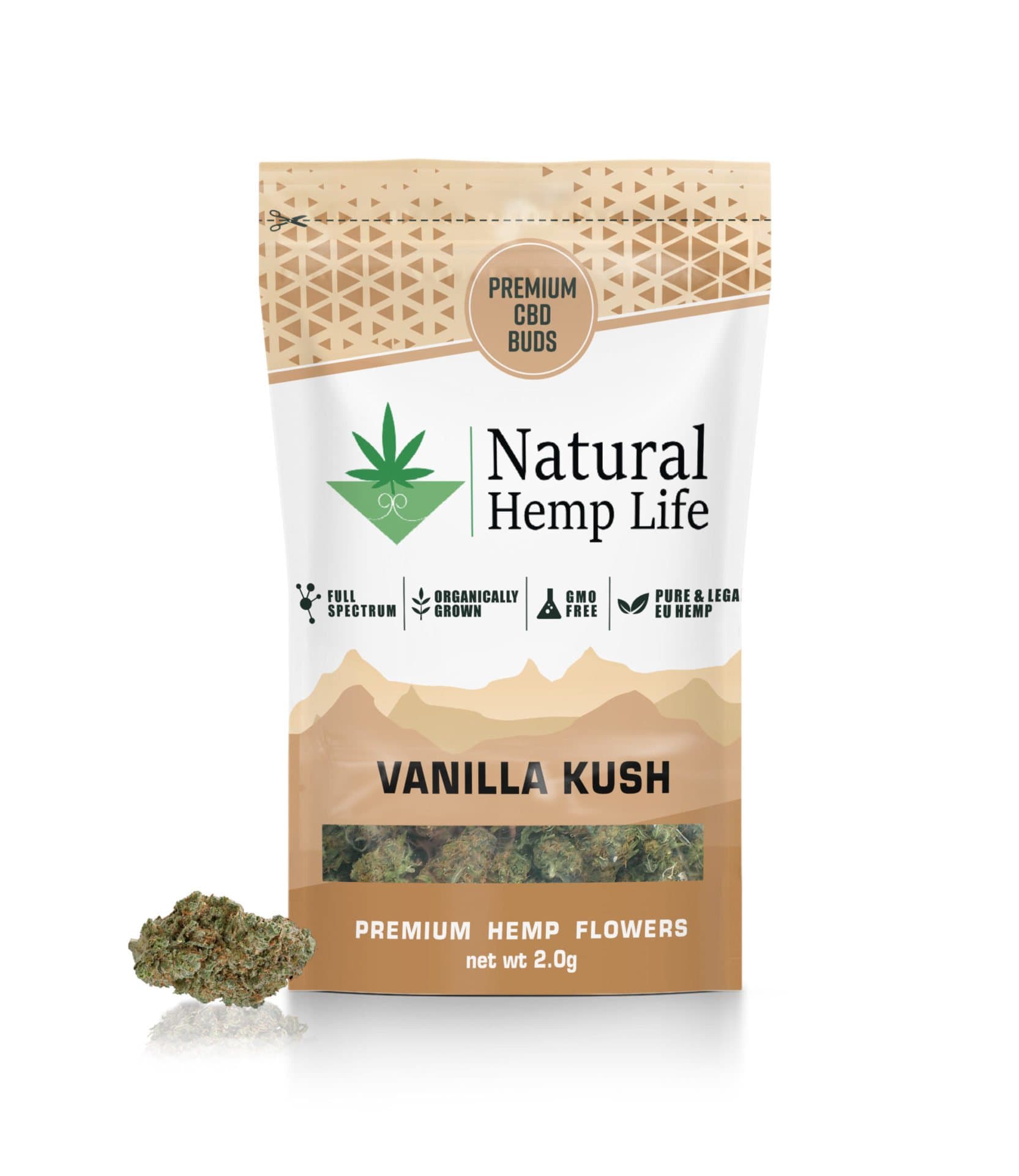 Vanilla Kush – Premium CBD Buds - 20 Gram