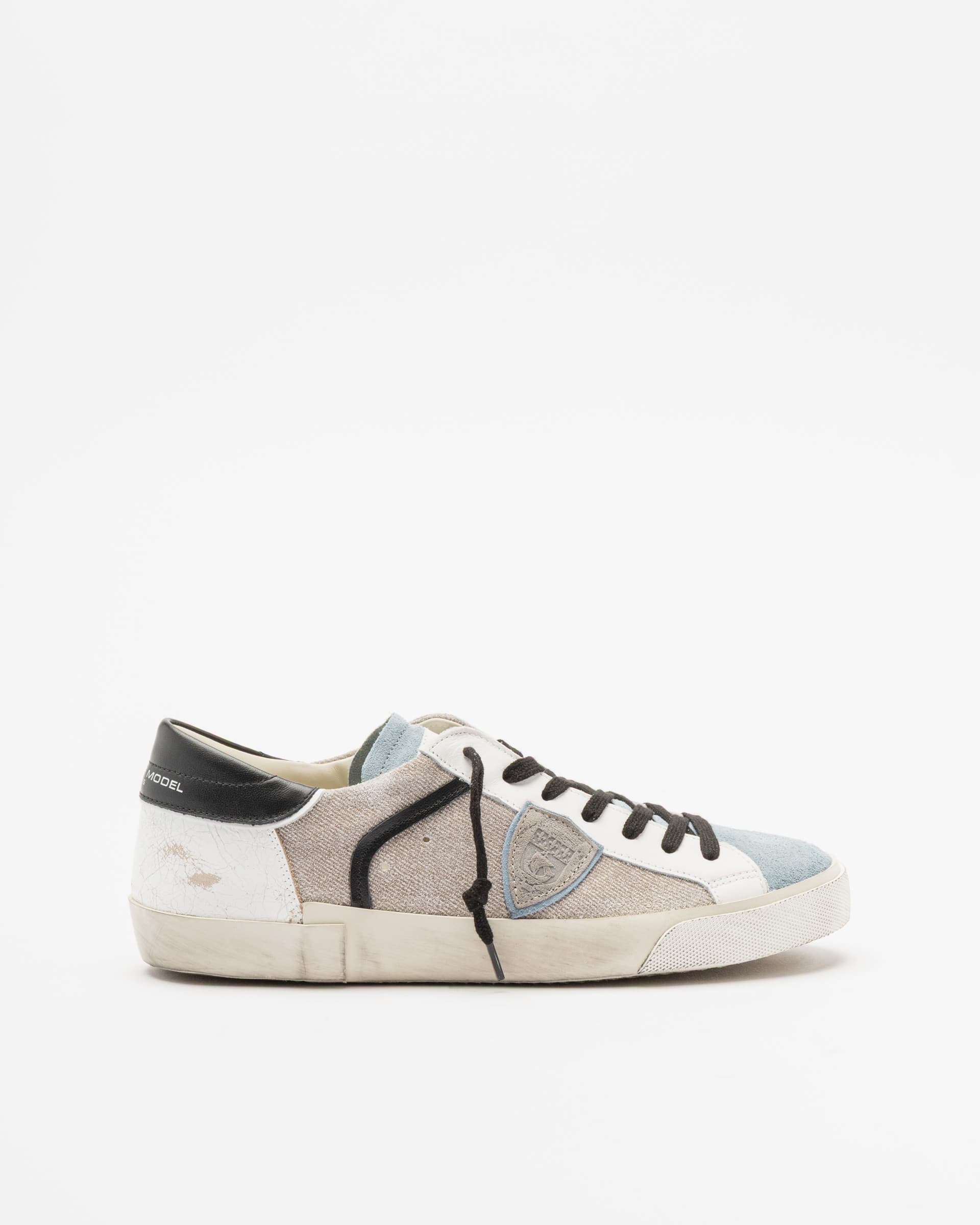 Sapatilhas Philippe Model PRSX LOW Taupe