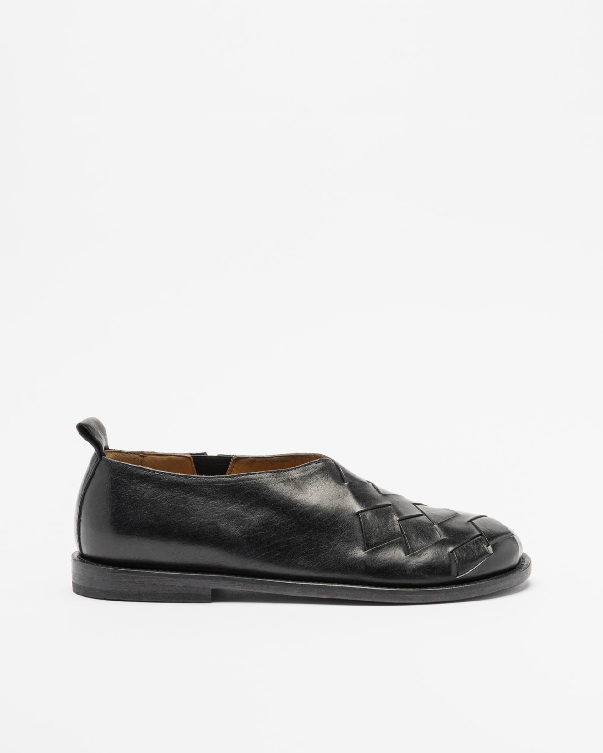 Sapatos Slip on Moma 15607F Preto