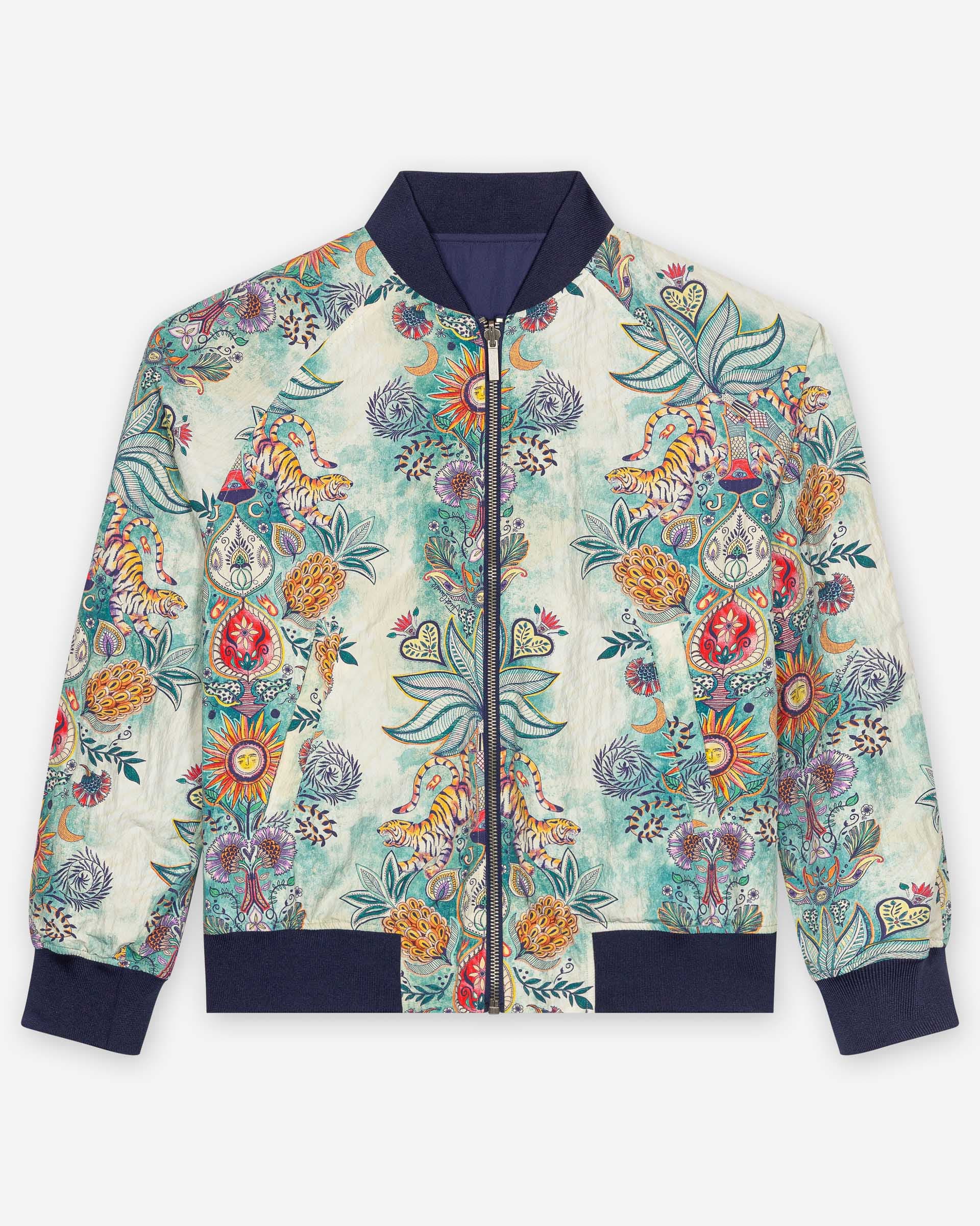 Casaco Just Cavalli R Reversible Azul