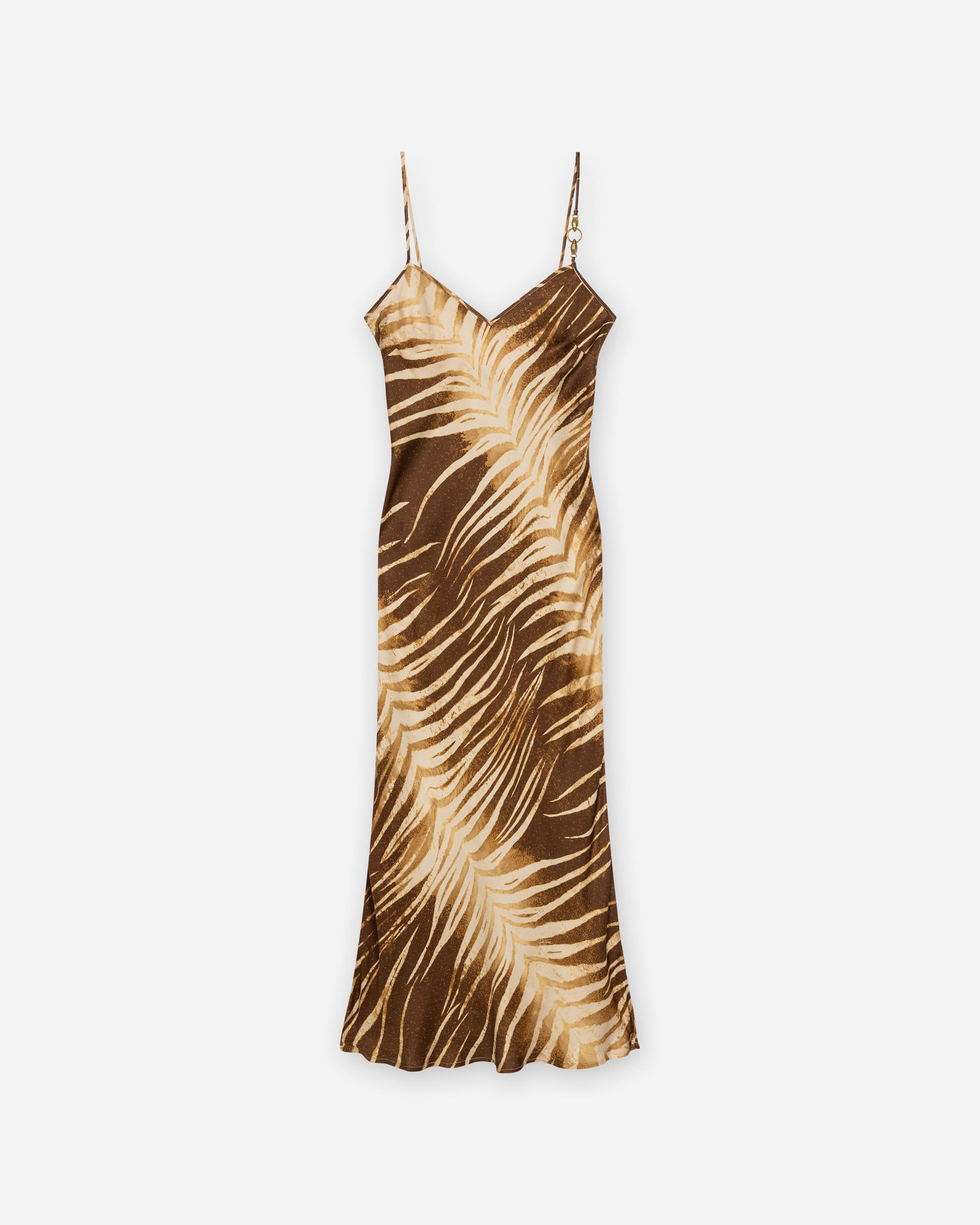 Vestido Just Cavalli Slip Dress Bege