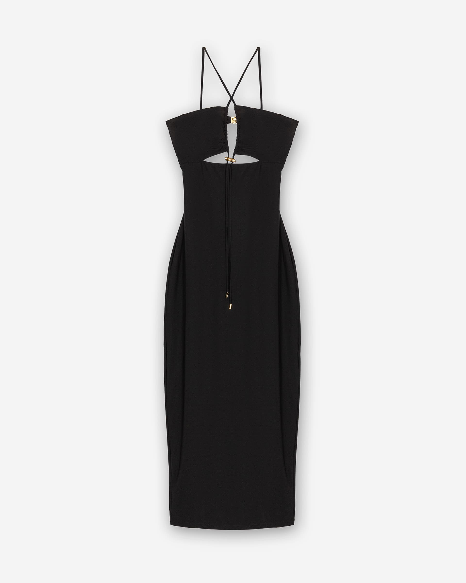 Vestido Moschino Swim V2A2604 Preto