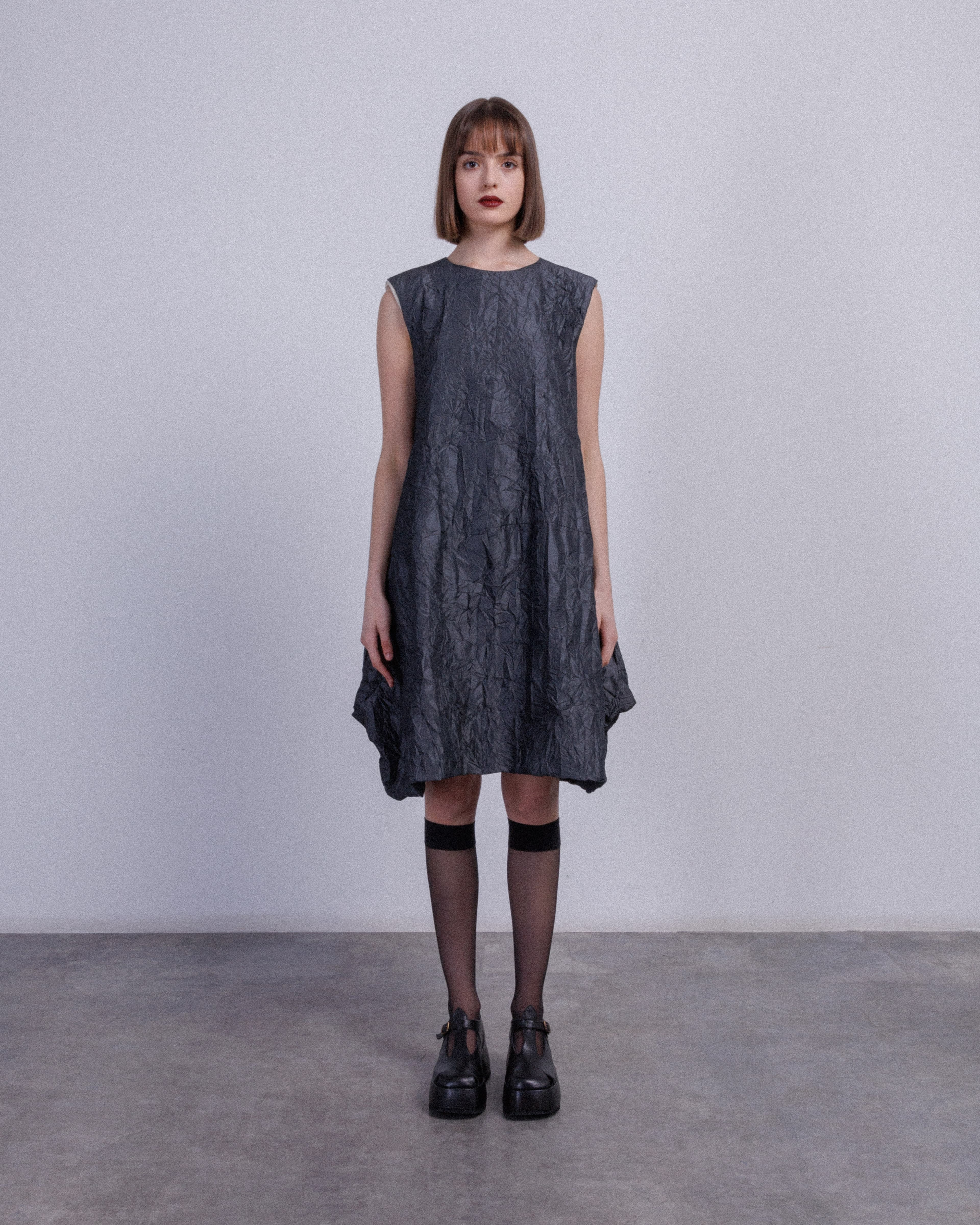 Vestido D-Ross 30.225-6 Cinzento