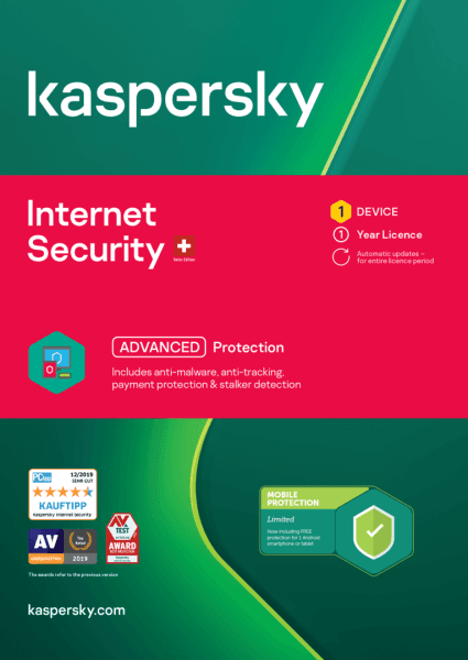 Kaspersky Internet Security 2026 - 1 PC / 1 Year