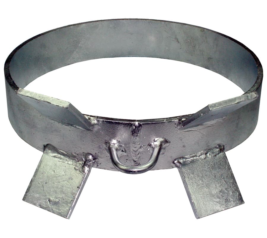 Moring, ankerring stål - 84 cm - 12 cm - 30 cm - 40 kg