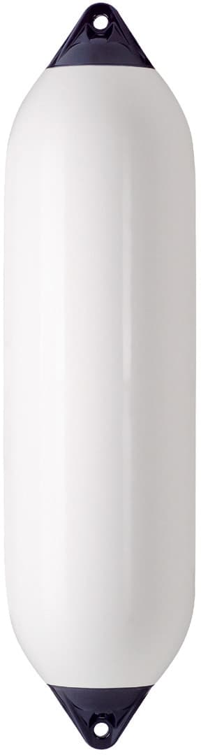 Polyform Fender F-serie hvit m/blå ender - F8 - 1450 mm - 375 (28) mm - 150 l