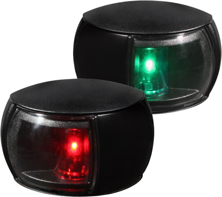 Hella NaviLED Compact lanternesett - Sort