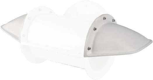 Skjold for hekkthruster tunnel BMC - 140 mm