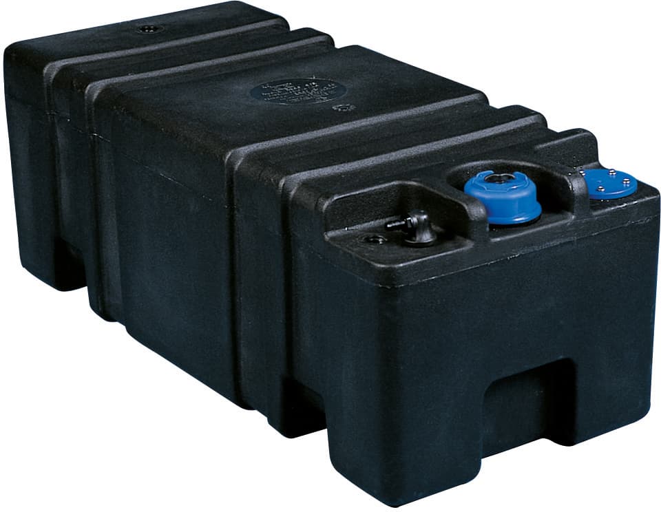 Bensintank, sort - 65 l - 80 cm - 35 cm - 30 cm