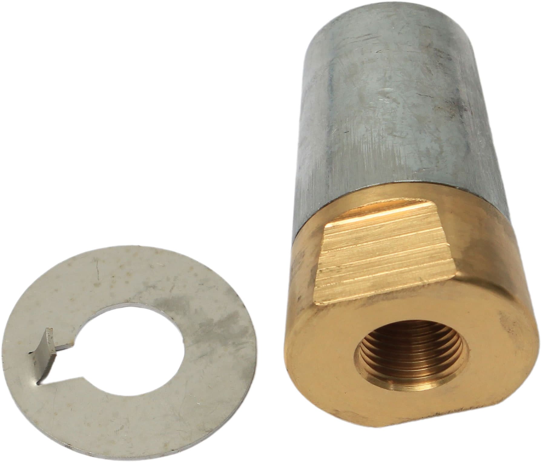 Komplett propellmutter med låseskive - 30 mm - 20x1,5 mm - 46x75 mm
