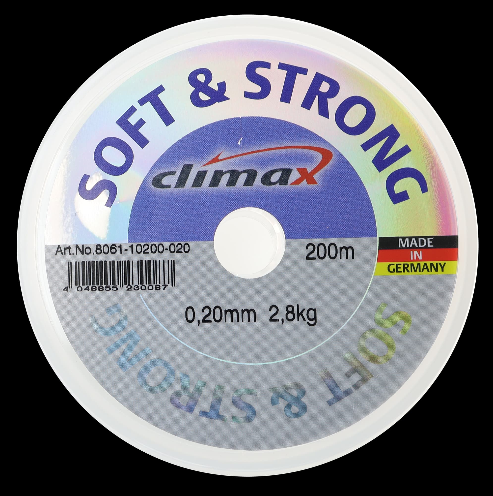 Climax Soft & Strong sene - 200m - Singelpack - 2.8kg - 0,20mm