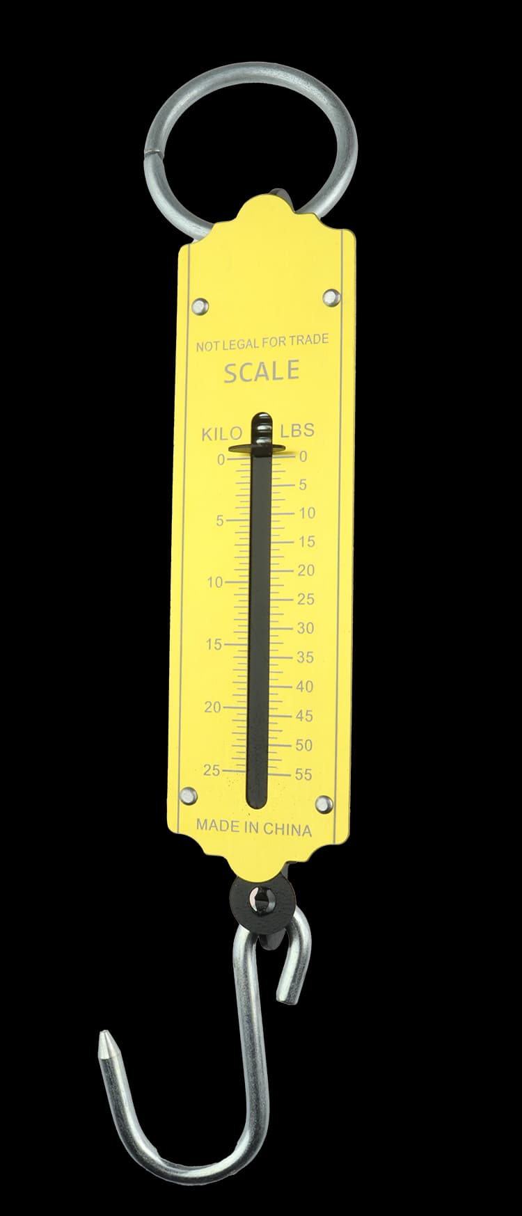 CAL Fiskevekt messing - Analog - 0-25 kg