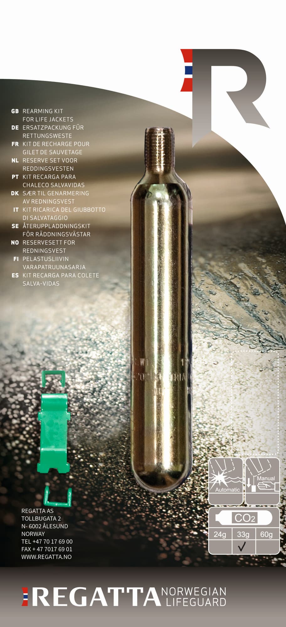 Regatta Gasspatron - 33gr