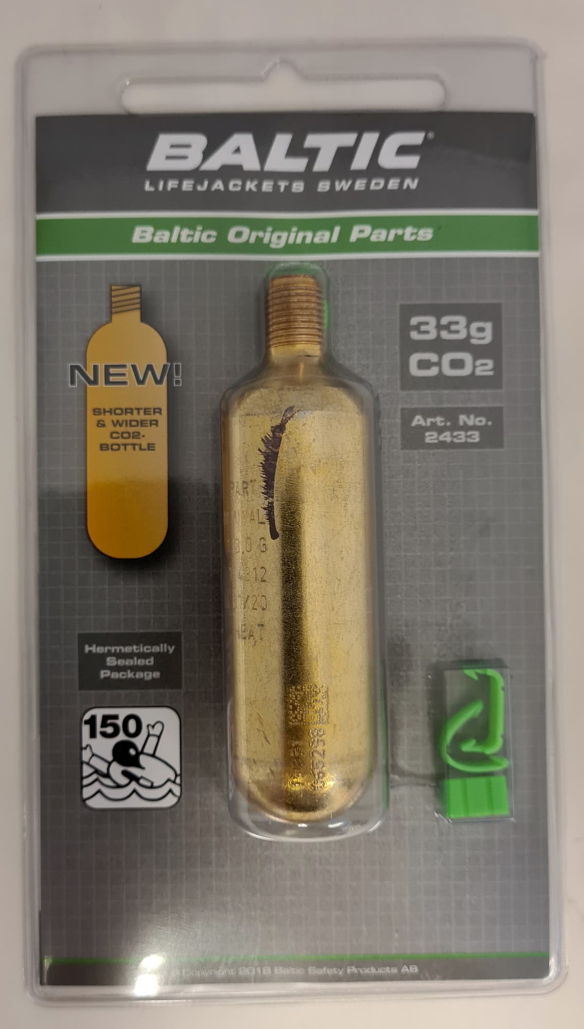 Baltic Gasspatron - 33 gr