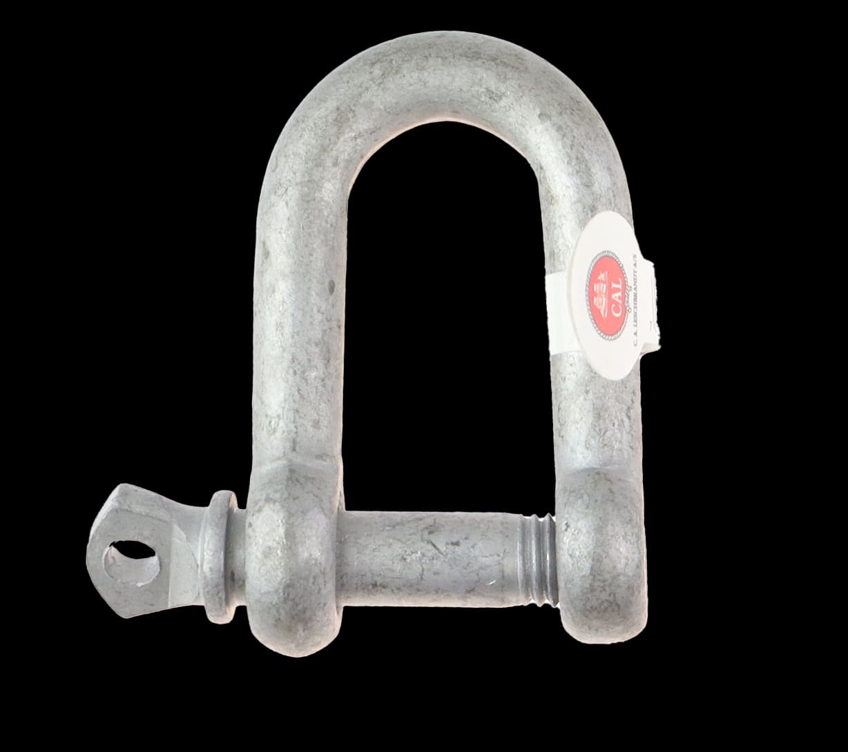 CAL Sjakkel D - Galvanisert - 1/2" - 12 mm