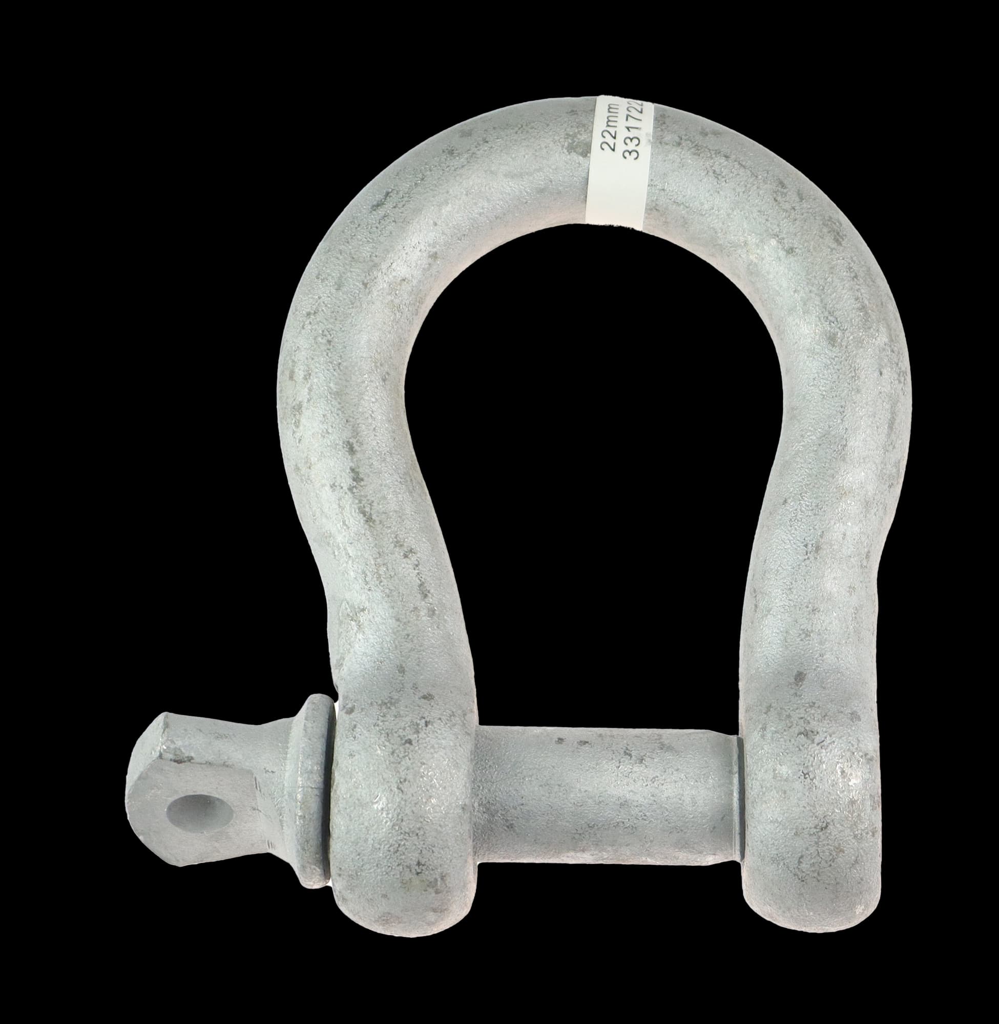 CAL Sjakkel H - Galvanisert - 7/8" - 22 mm