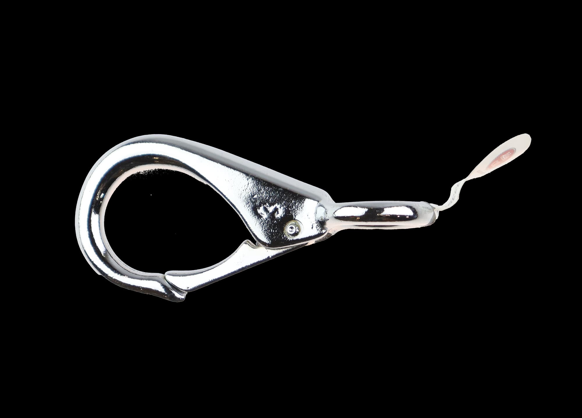 CAL Karabinkrok Nr.3 - Forkrommet messing - 20x96 mm