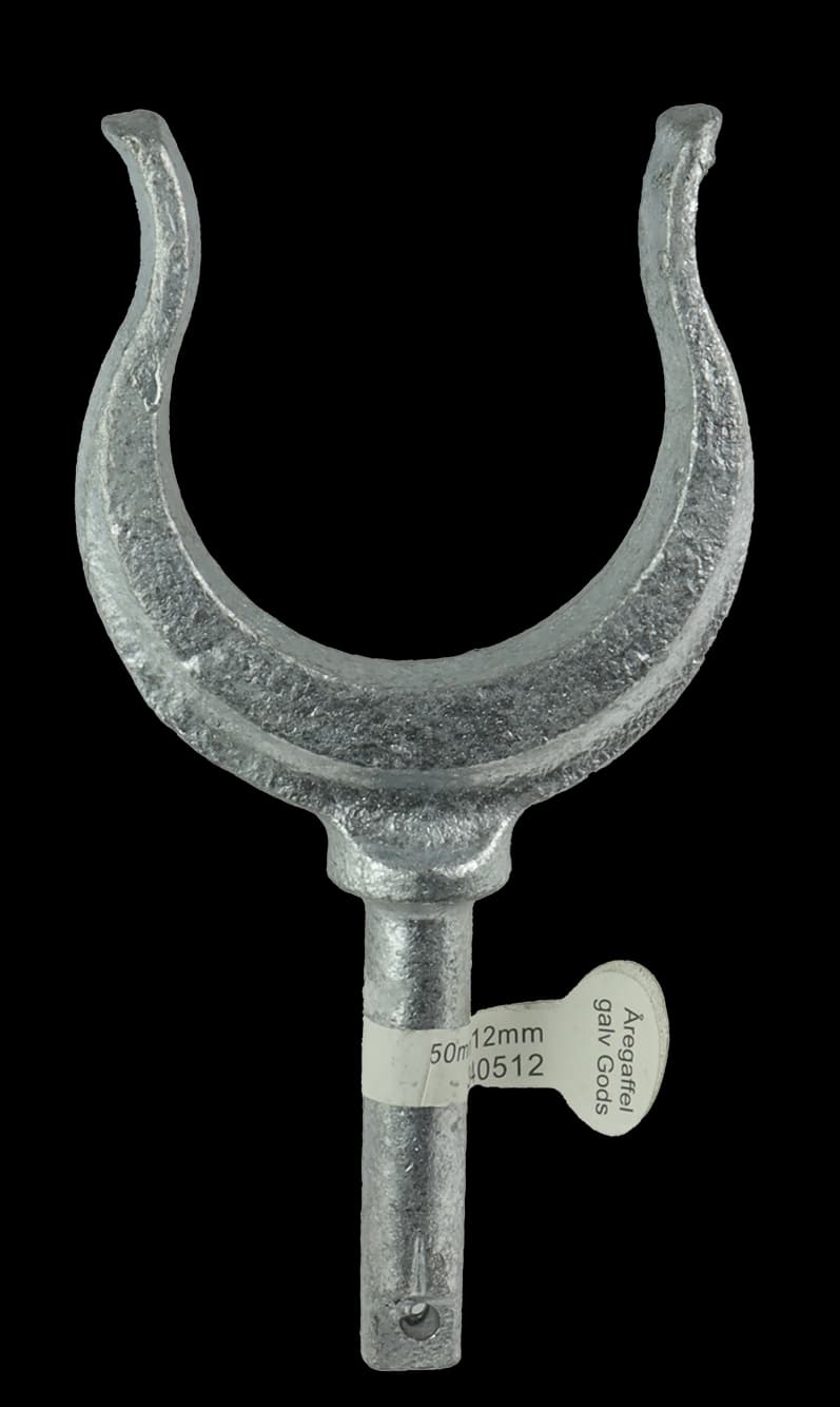CAL Åregaffel - Galvanisert - 50x12 mm