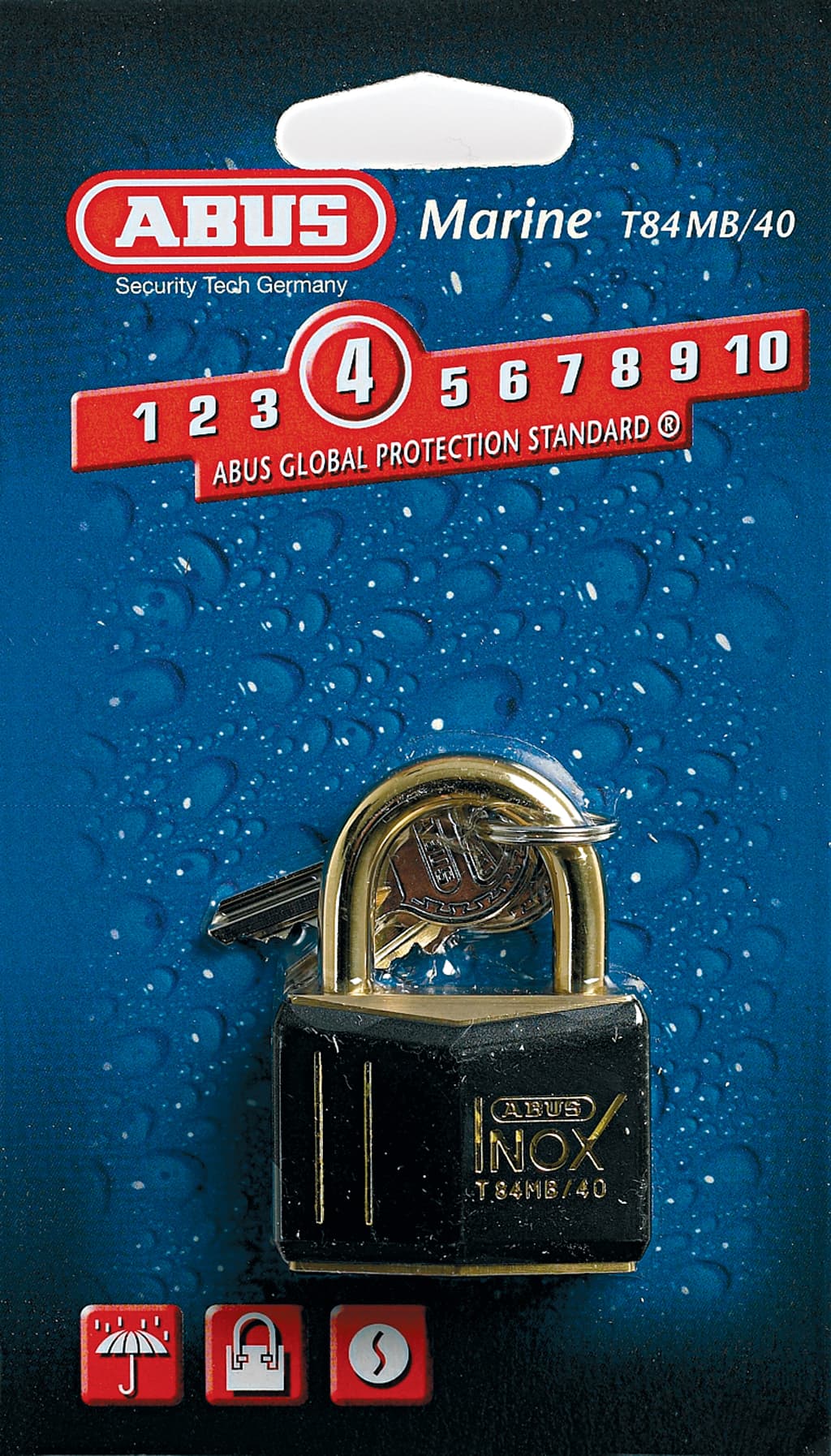 Hengelås Abus Marine - T84MB - C/ES - 30 mm